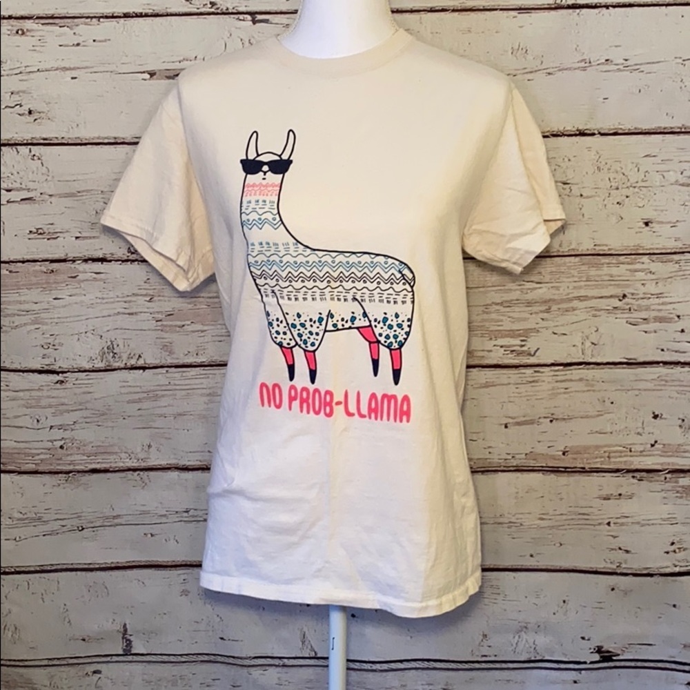 No Prob Llama Small Tshirt